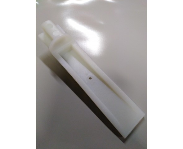 Profil de margelle PVC blanc